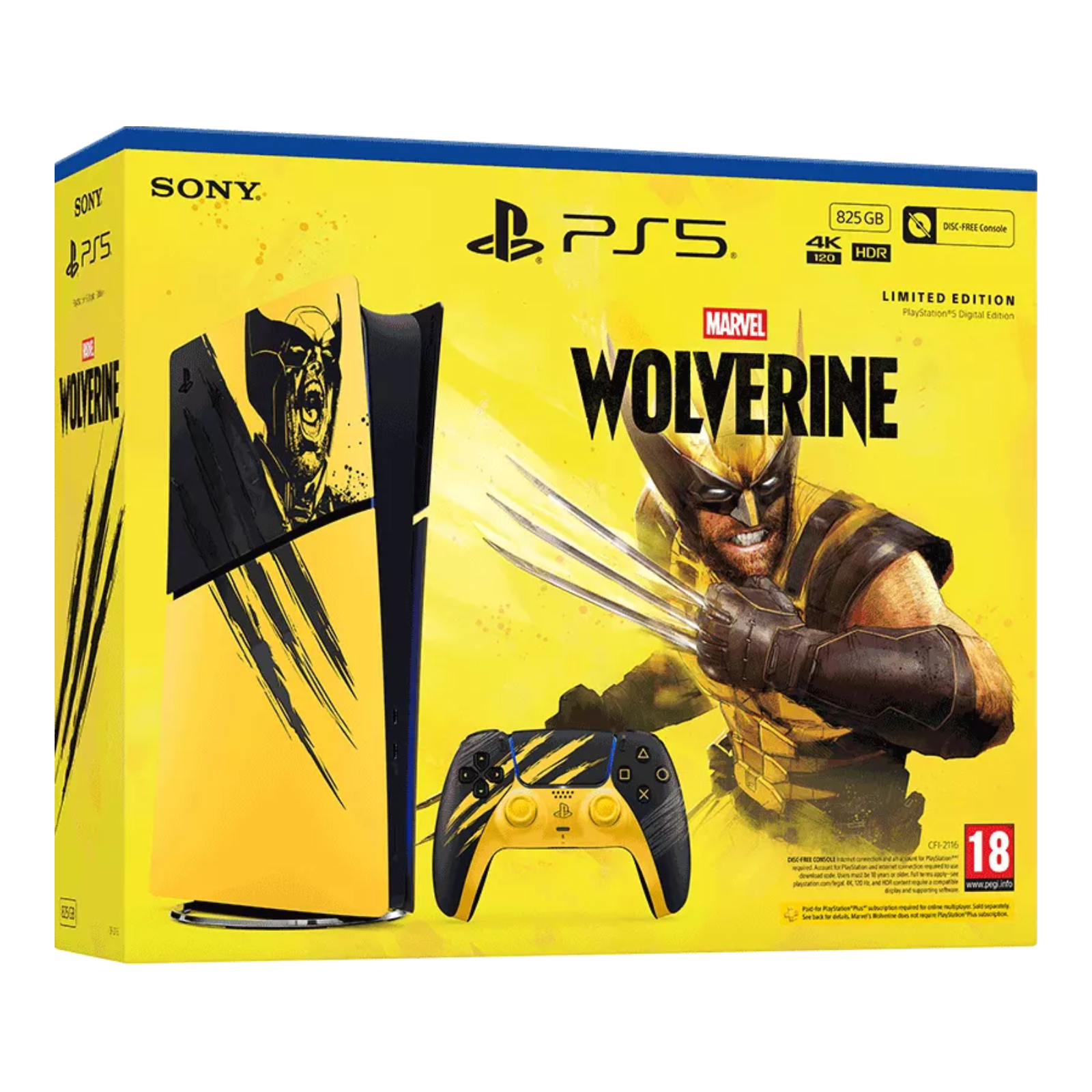 Pack PS5 Slim Digital + Marvel’s Wolverine