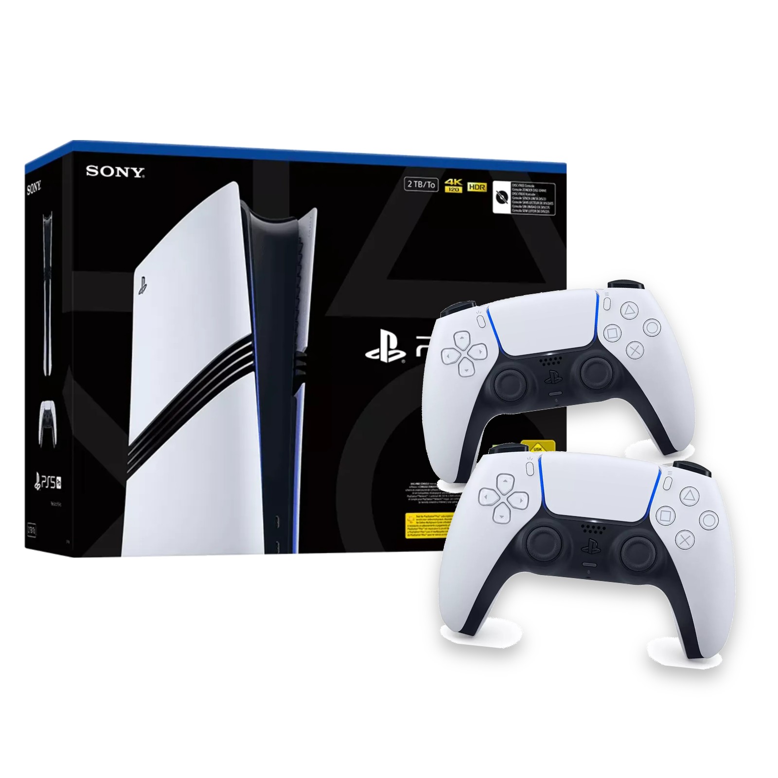 Pack PS5 Pro + 2 manettes