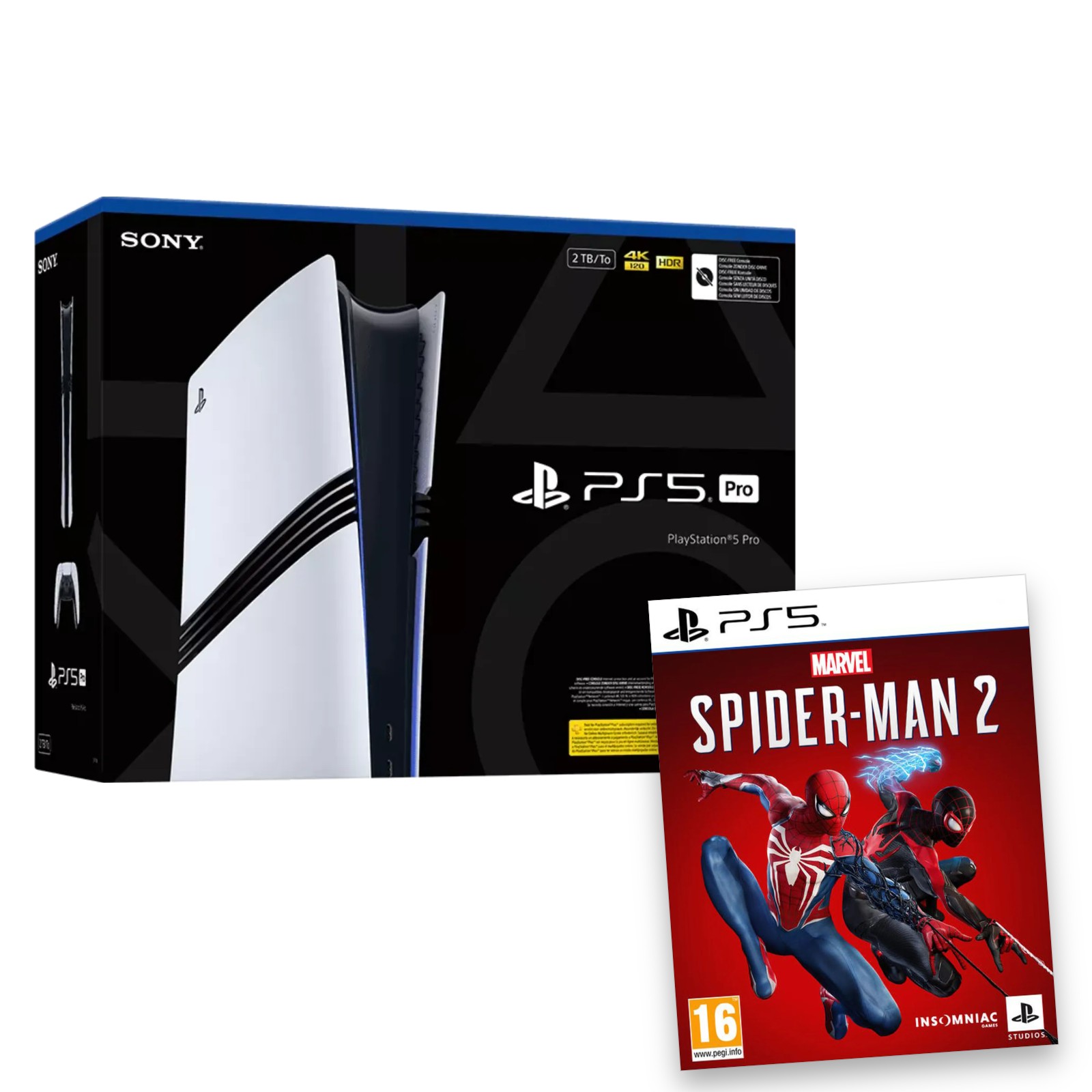 Pack PS5 Pro + Marvel’s Spider-Man 2