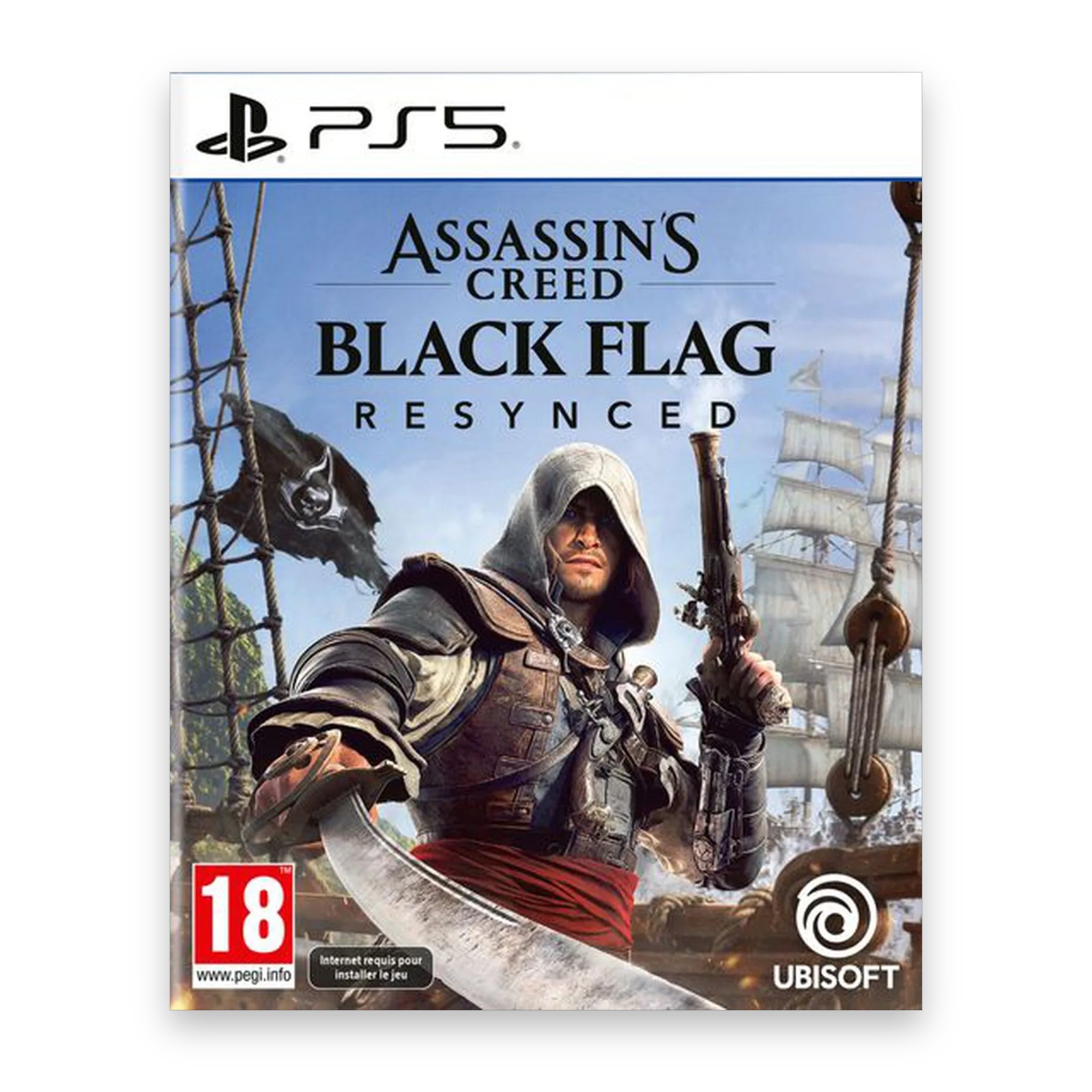 Pack PS5 Slim + Assassin’s Creed Black Flag Resynced vue 3