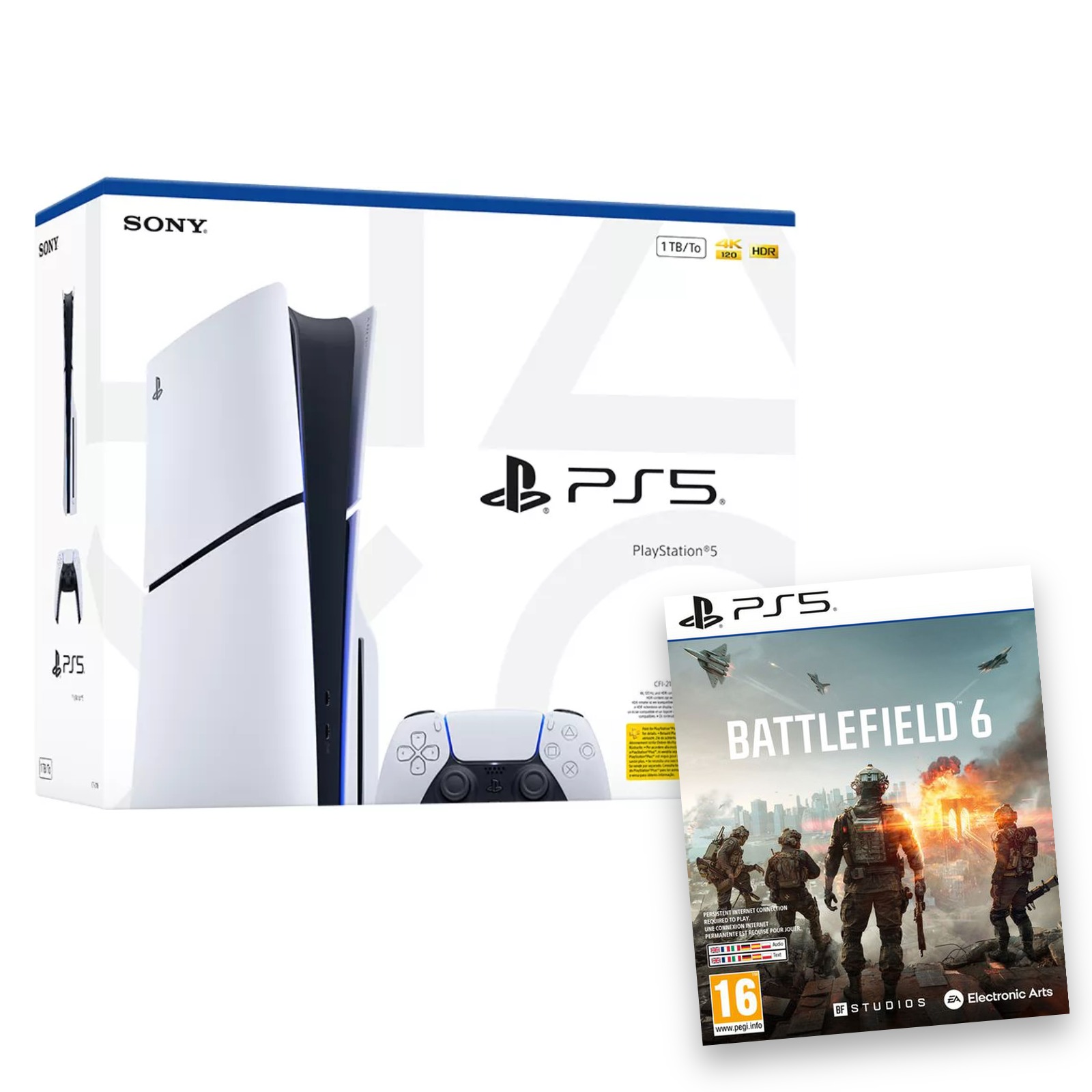 Pack PS5 Slim + Battlefield 6