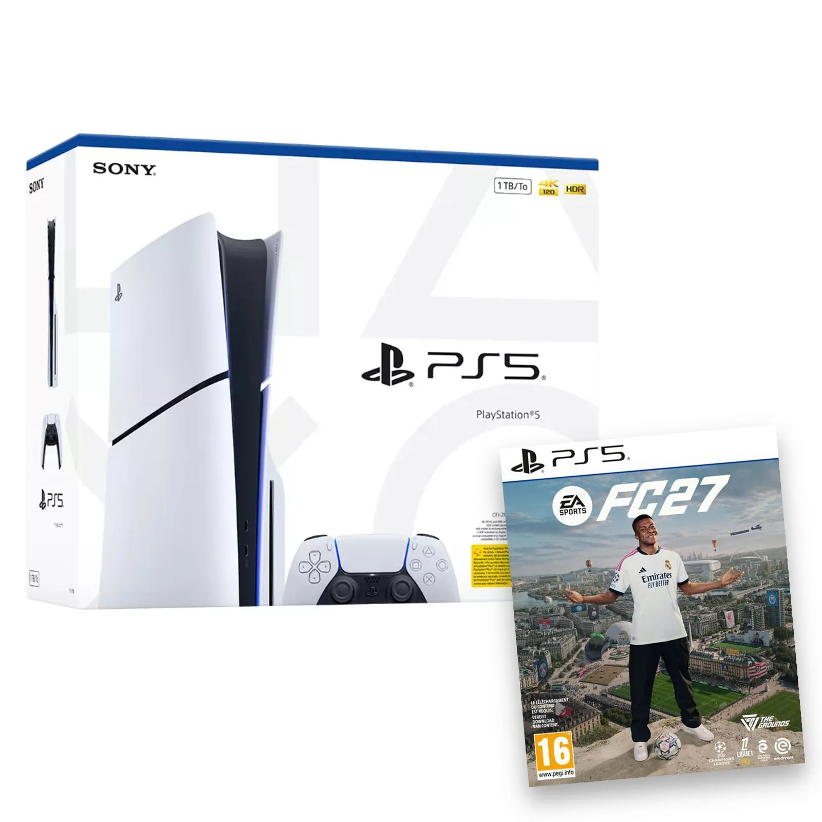 Pack PS5 Slim + EA SPORTS FC 27