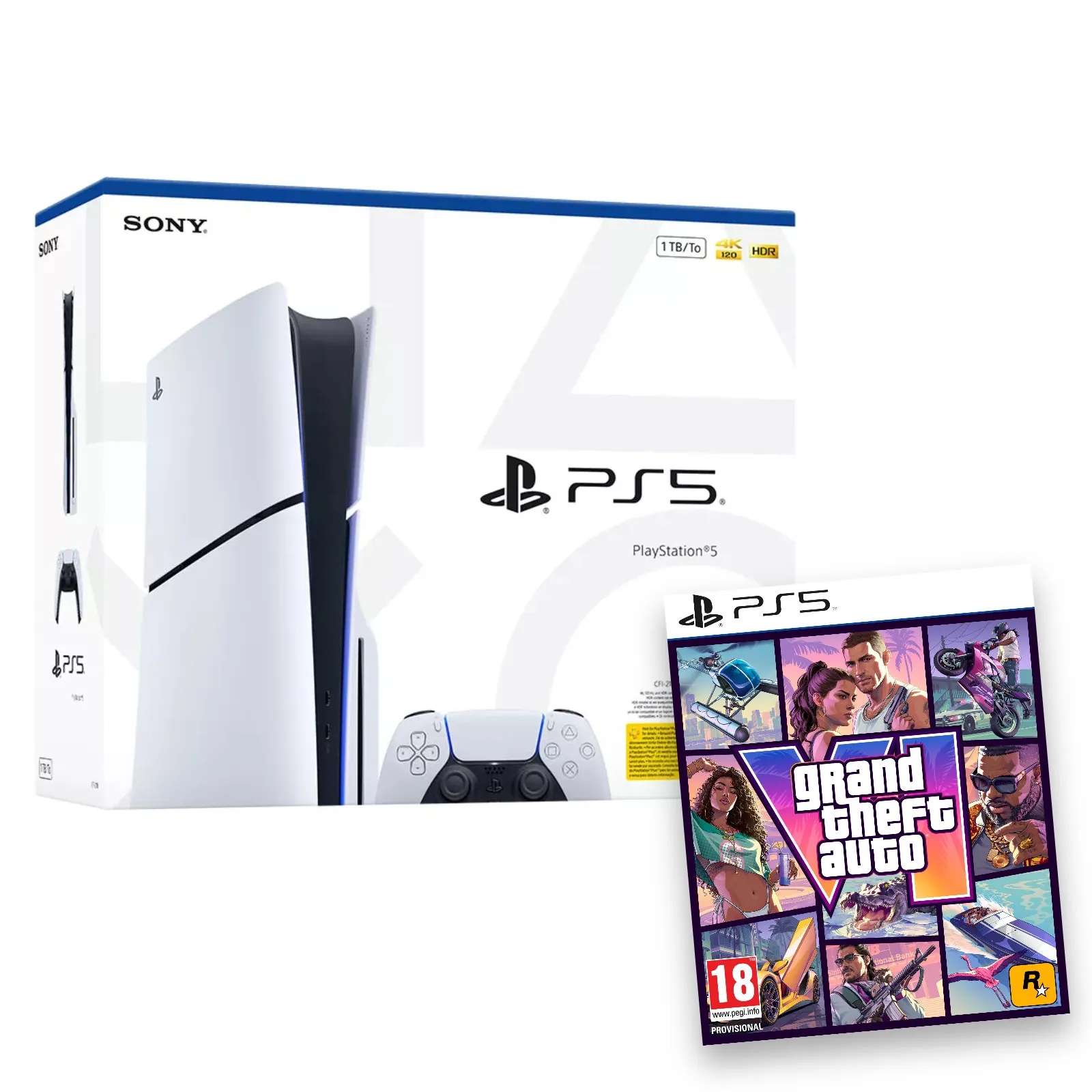 Pack PS5 Slim + GTA 6