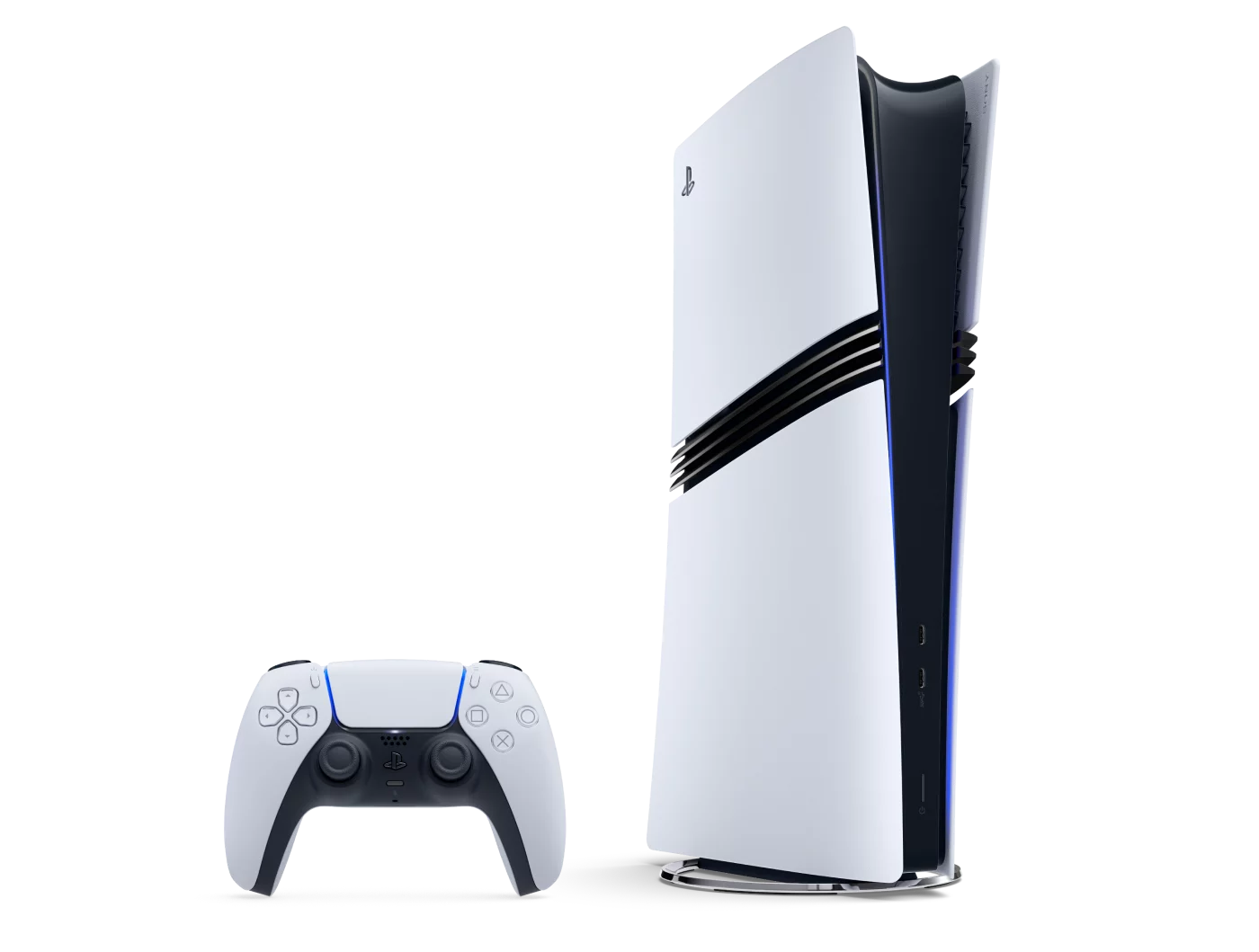 Console PlayStation 5 Pro et manette DualSense
